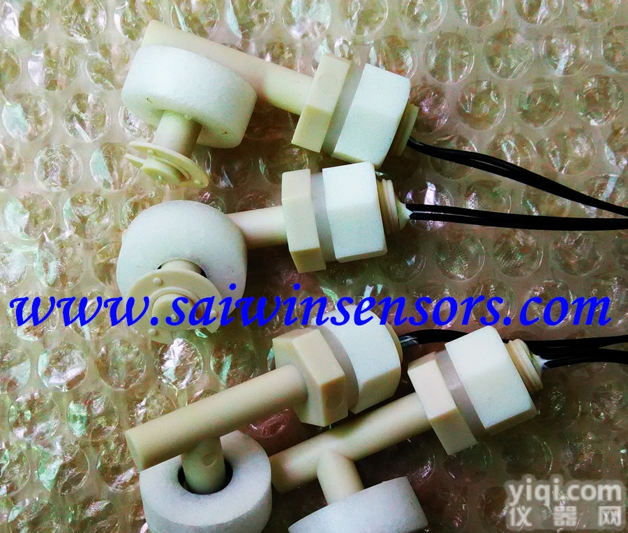 侧装式<em>塑胶浮球开关</em> 液位控制开关