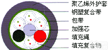 GYTS-6A1b  <em>安徽</em><em>天康</em>6芯<em>多模</em>通信光缆