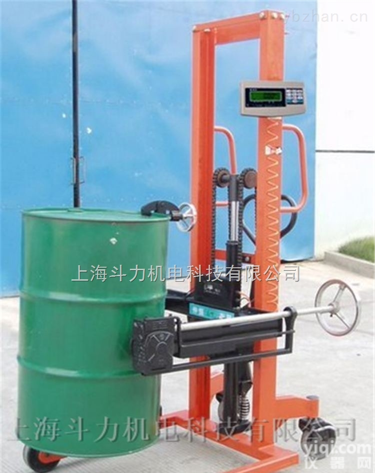 DL-油桶搬运<em>电子秤</em>  <em>青浦区</em>油桶<em>电子秤</em>可升高1.6米旋转180度厂家直销