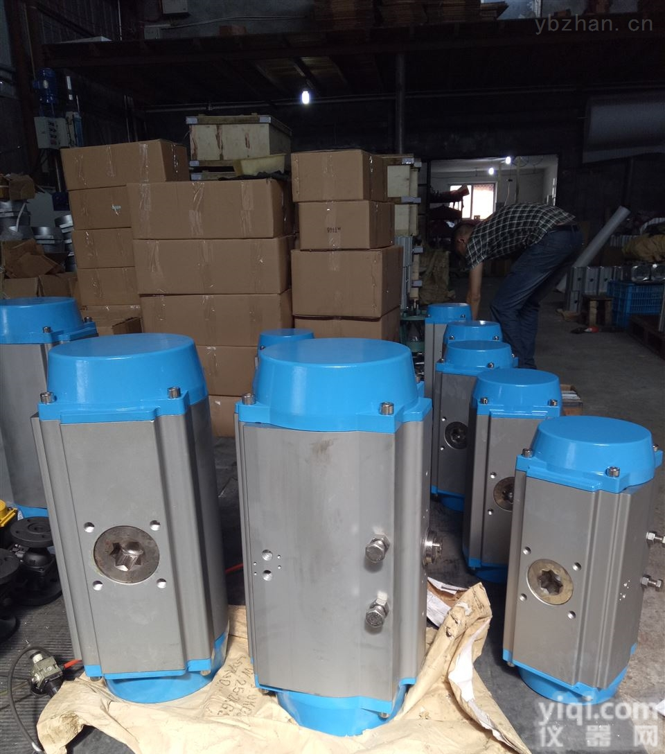 AT  活塞式气动法兰<em>执行机构</em> AT双作用<em>气动阀</em>门执行器