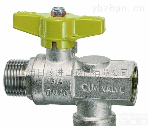 意大利CIM620-DN20<em>球阀</em>带<em>过滤器</em>