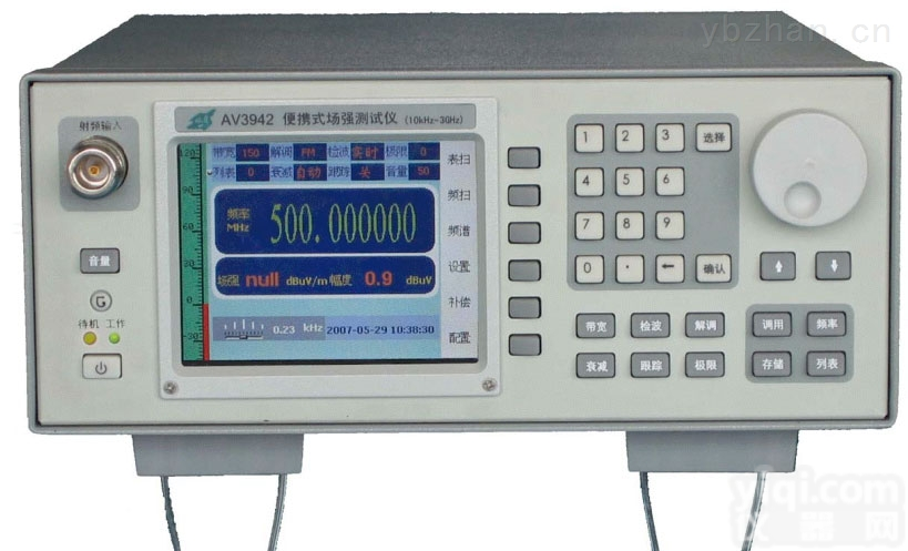 <em>FZY-AV3942  便携式场强测试仪</em> 型号：FZY-AV3942