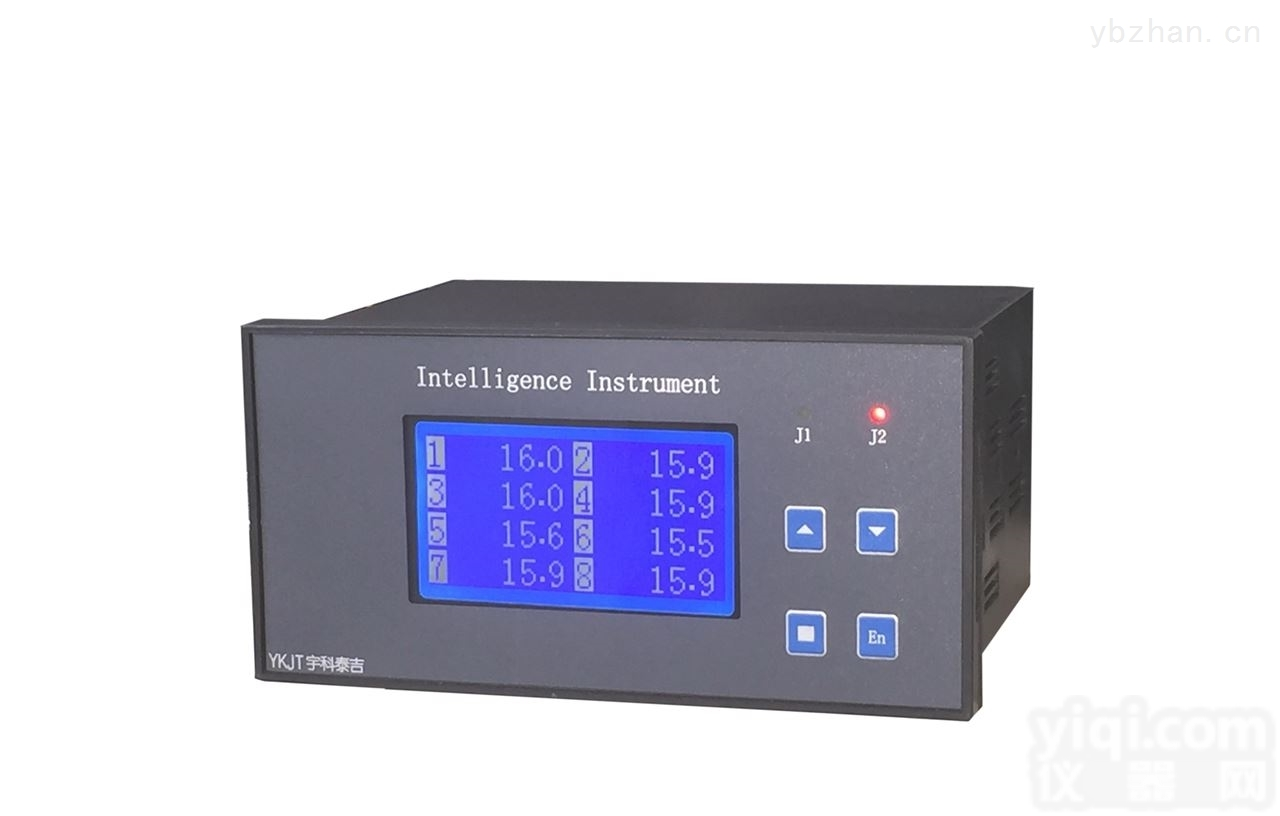 YK-18GALCD  <em>液晶</em>八<em>通道</em>万能输入测控仪 隔离八路PT100输入 隔离8<em>通道</em>4-20mA RS485通讯接口