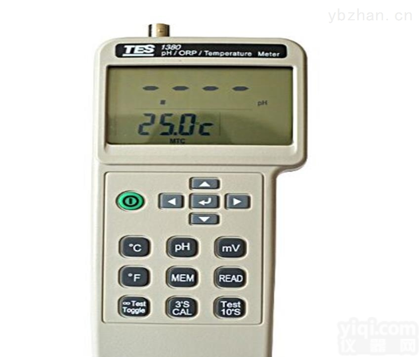 <em>TES</em>-<em>1380</em>  高精度PH值<em>测试仪</em>