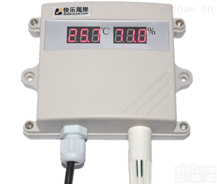 显示仪  快乐海岸 KD21B10 室内外机房<em>大棚</em>用数显<em>温湿度</em>变送器传感器输出 RS485