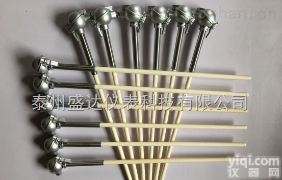 WRN-122  K型0-1300℃陶瓷<em>保护管</em>装配式K型<em>热电偶</em>WRN-122