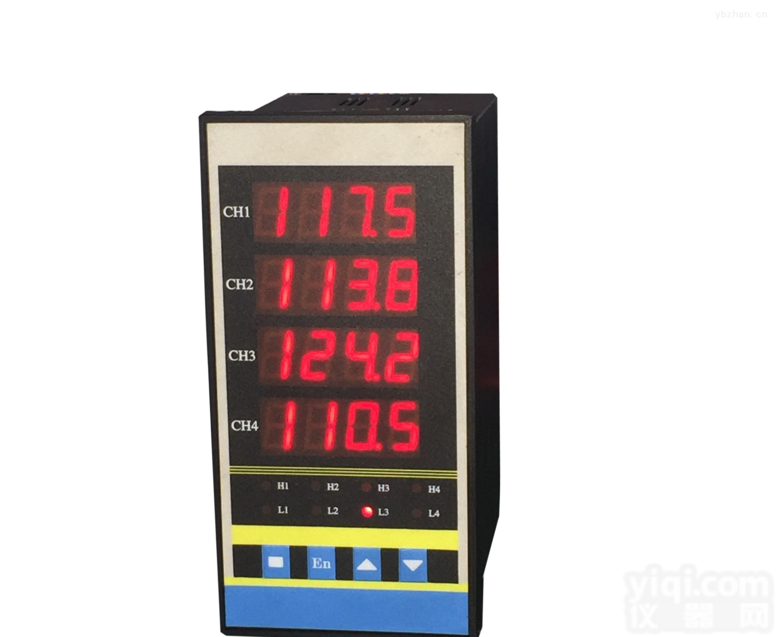YK-14A/S-S-J2-4-20  竖式四<em>通道</em>4-20mA数字<em>显示仪</em>