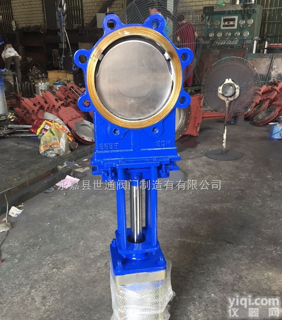 PZ673H-10C  浙江刀<em>闸阀</em>厂家直销梅花气动闸板阀<em>铸钢</em>明杆刀<em>闸阀</em>渣浆污水阀