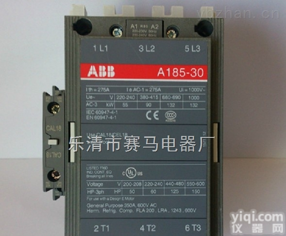 A145-30-11交流<em>接触器</em>|<em>ABB</em><em>接触器</em>价格|<em>ABB</em><em>接触器</em>品质