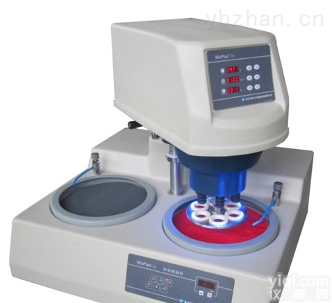 MoPao3S型  莱州蔚仪自动磨抛机MoPao3S型数显双盘<em>自动研磨抛光机</em>/单点加压