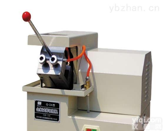 Q-2A型  莱州蔚仪Q-2A型金相试样切割机台式<em>低噪声</em>防水<em>电机</em>手动试样切割机