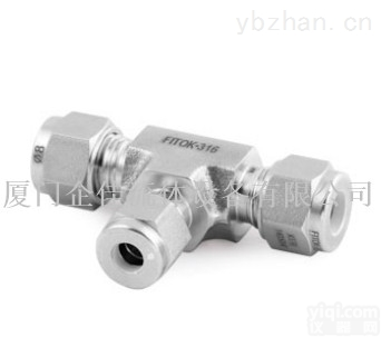 飞<em>托克</em> FITOK <em>卡套</em><em>三通</em>-TTT 价格优势 厦门企佳流体