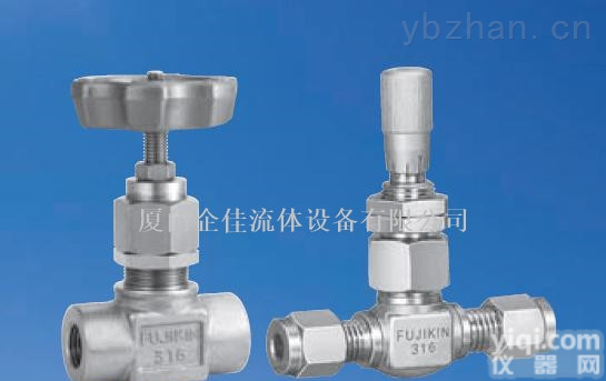 日本FUJIKIN <em>富士</em><em>金针</em>型调节阀 代理销售 厦门企佳流体