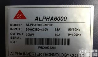 ALPHA6000-3037GB  <em>阿尔法</em> <em>变频器</em> 代理<em>现货</em>