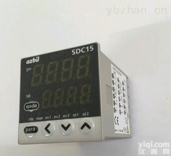 SDC15M  azbil<em>数字显示</em>调节器（<em>温控器</em>）