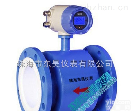 DN50衬<em>四氟</em><em>电磁</em><em>流量计</em>  淮安<em>电磁</em><em>流量计</em>生产厂家价格批发直销