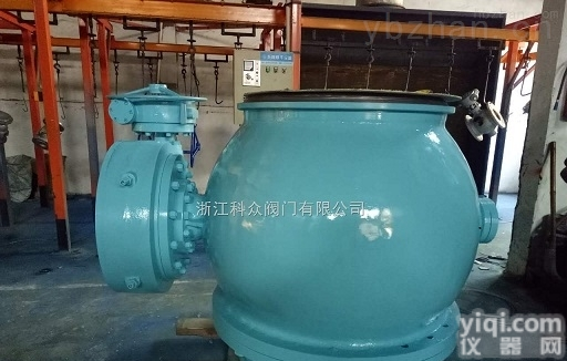 PBQ340H-16C   DN800  科众<em>侧装式</em>全通径<em>偏心</em>半球阀