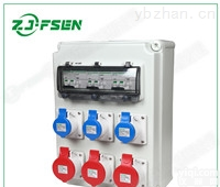 msjc  厂家直销IP65防水工业<em>插座</em>箱<em>电源箱</em><em>检修</em>箱