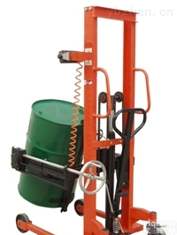 重庆带称重<em>油桶</em><em>搬运车</em>直销，<em>手动</em><em>油桶</em>车电子秤价格