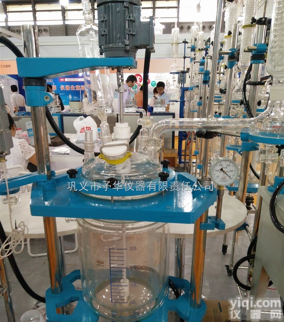 YSF（EX）-50L  <em>出口型</em>玻璃<em>反应釜</em>质量优价格优惠厂家选购巩义予华仪器