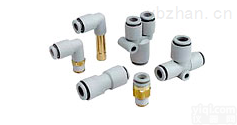 KK4S-10L  西安特恩普  供应SMC<em>管接头</em>快插接头（带<em>单向阀</em>）KK4S-10L