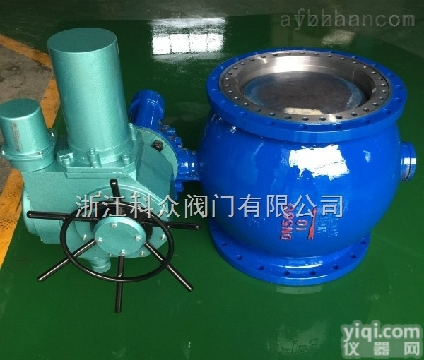 PBQ940H-10C  批发电动<em>大口径法兰偏心半球阀</em>