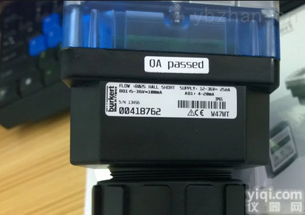 053423J  <em>BURKERT</em>宝德<em>流量计</em>选型,<em>德国</em><em>BURKERT</em>/宝德