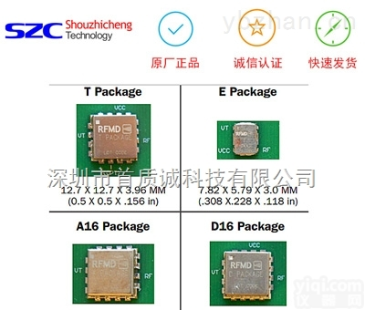 UMX-333-D16-G  美国QORVO品Pai低噪音同轴<em>谐振器</em>振荡器