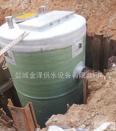 3.6*12.4m  <em>广东</em>地区农村污水一体化<em>预制</em><em>泵站</em>厂家改造