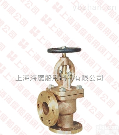 上海海靡阀门  船用法兰青铜直角<em>截止阀</em> GB/T4015-2005<em>厂家</em> 图片