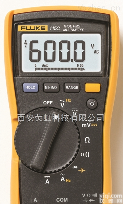 F115C  美国<em>福禄克F115C真有效值数字万用表</em>