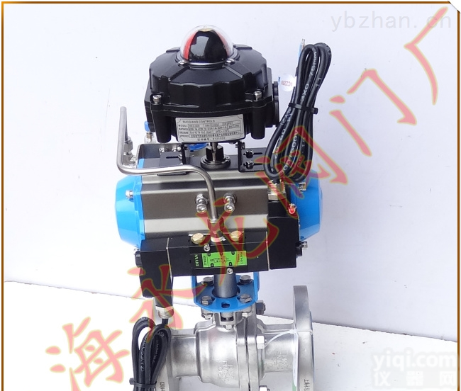 上海气动球阀专业户  氨用气动球阀配置<em>防爆</em>线圈及<em>行程</em><em>开关</em>
