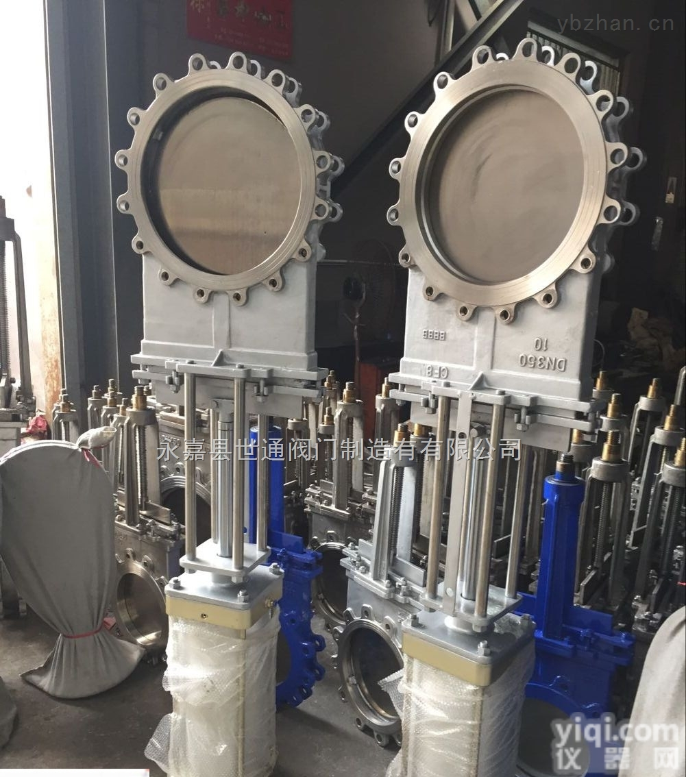 PZ673H-10P  <em>气动</em>刀型<em>闸阀</em><em>铸钢</em>不锈钢<em>气动</em>刀<em>闸阀</em>