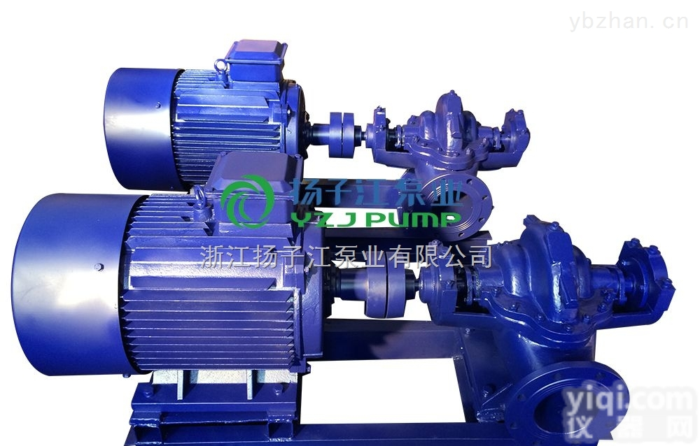 S SH型  <em>双吸泵</em> <em>单级</em>双吸离心泵10SH-13机械密封型<em>双吸泵</em>250S24中开泵