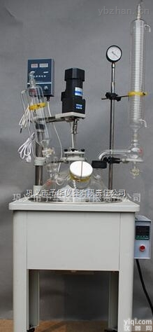 YDF-10L  <em>巩义</em>予华单层玻璃反应釜四氟密封，GX稳定，美观大方，<em>经久耐用</em>