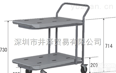 SANKO三甲  サンコーSANKO三甲ANKO三甲<em>四轮</em>双层<em>台车</em>SANKO三甲