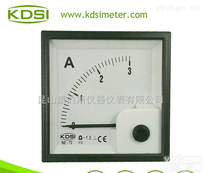 BE-72  指针式直流<em>电流表</em> <em>配电柜</em>用仪表 BE-72 DC3A