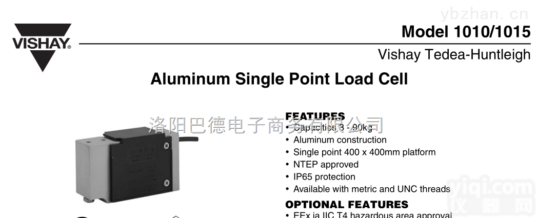 <em>1010-10KG</em>  长期供应美国tedea称重传感器<em>1010-10KG</em>现货
