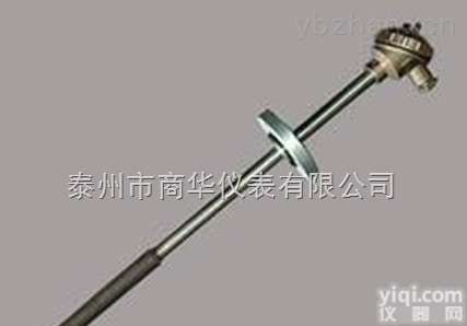 K型耐磨<em>热电偶</em>固定法兰<em>安装</em>WRNM-431