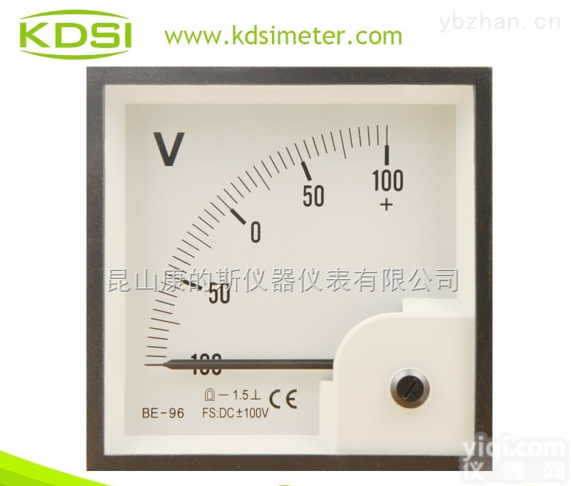 BE-96  <em>指针式</em>直流<em>伏特</em>测量仪 BE-96 DC+-100V