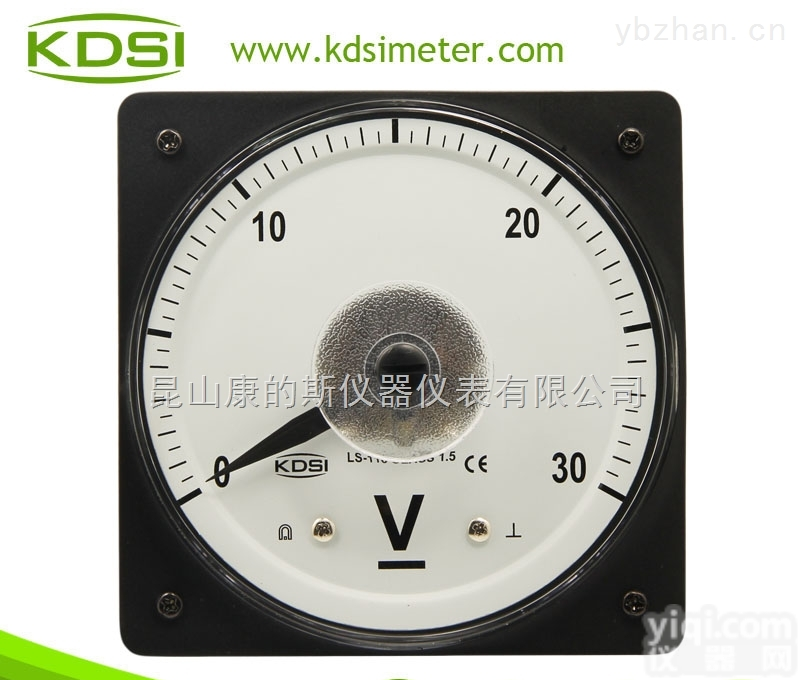 LS-<em>110</em>  指针式广角度直流伏特表 LS-<em>110</em> DC30V <em>船用</em><em>电压表</em>