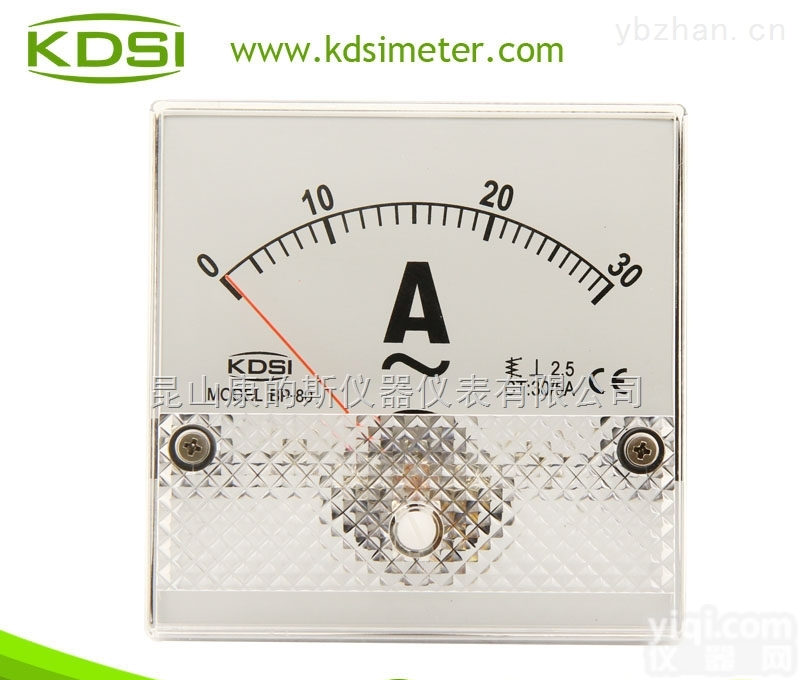 BP-80 AC30/5A  <em>指针式</em>交流<em>安培表</em> BP-80 AC30/5A 方形指针表头<em>安培表</em>