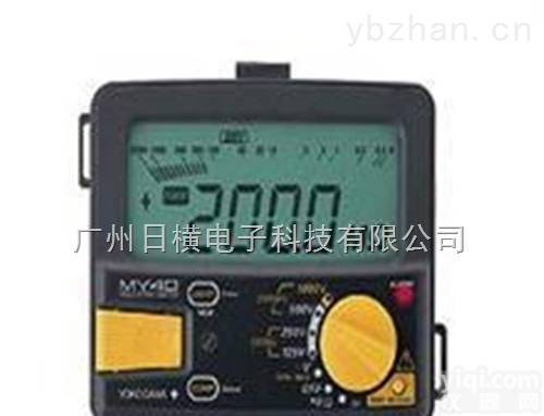 MY40-01电阻表数字绝缘电阻表MY40系列<em>兆欧表</em>电阻表<em>日本</em>横河YOKOGAW