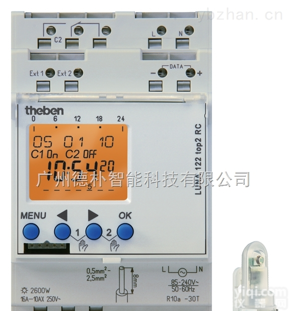 <em>LUNA122top2</em>  theben德国泰邦<em>时间</em><em>光控</em>器<em>LUNA122top2</em>