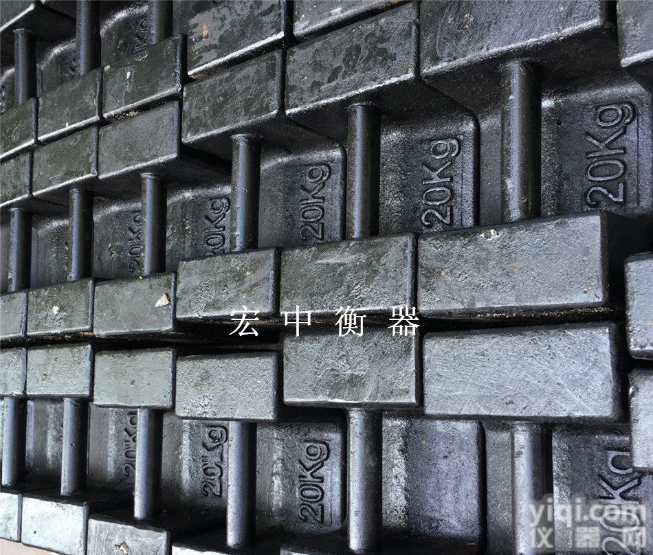 <em>石嘴山</em>市20<em>公斤</em>带调整腔砝码 20kg黑色砝码