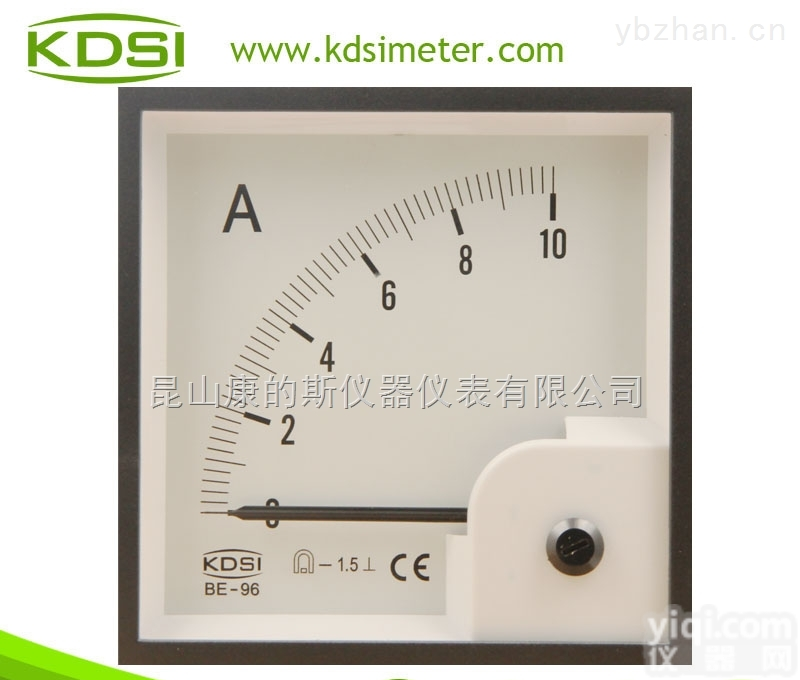 BE-96 DC10A  指针式直流<em>电流表</em> BE-96 DC10A <em>配电柜</em>用表