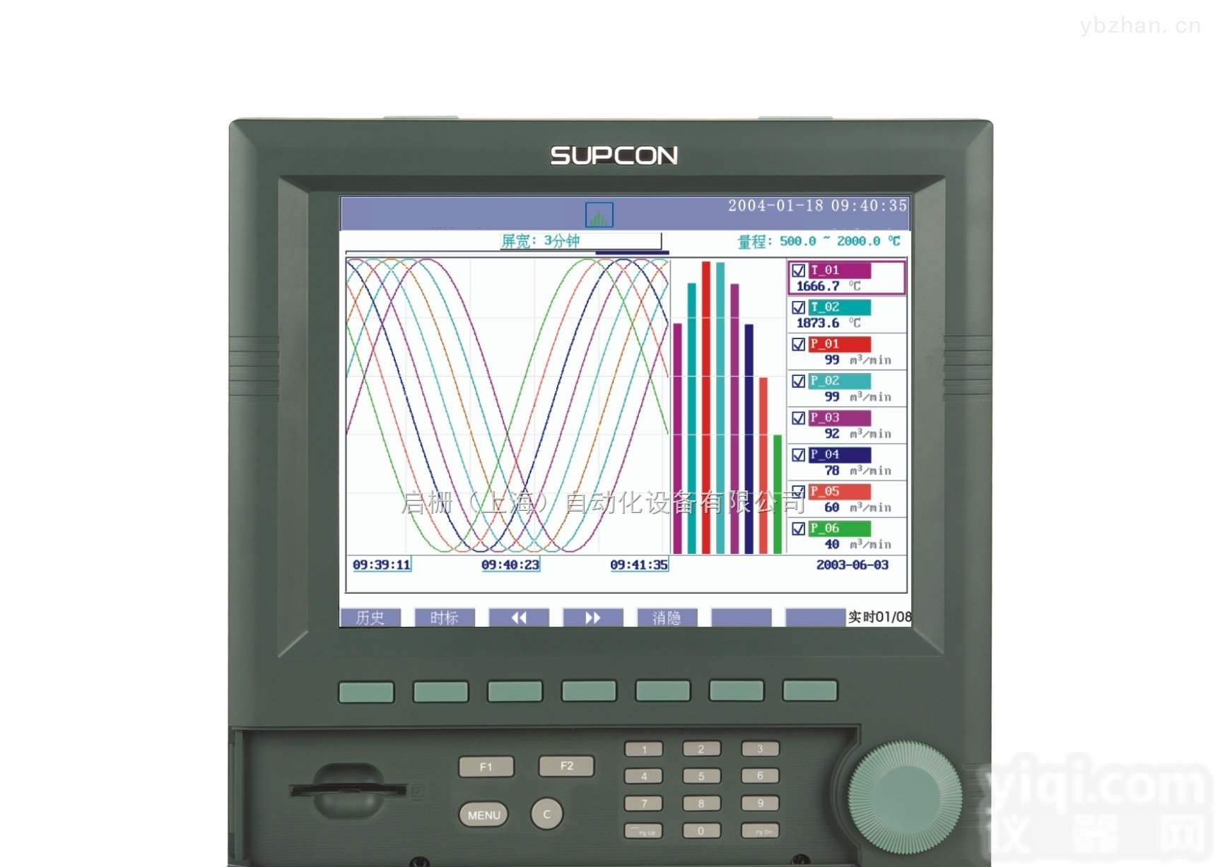 R5000无纸<em>记录仪</em>-浙江<em>中控</em>