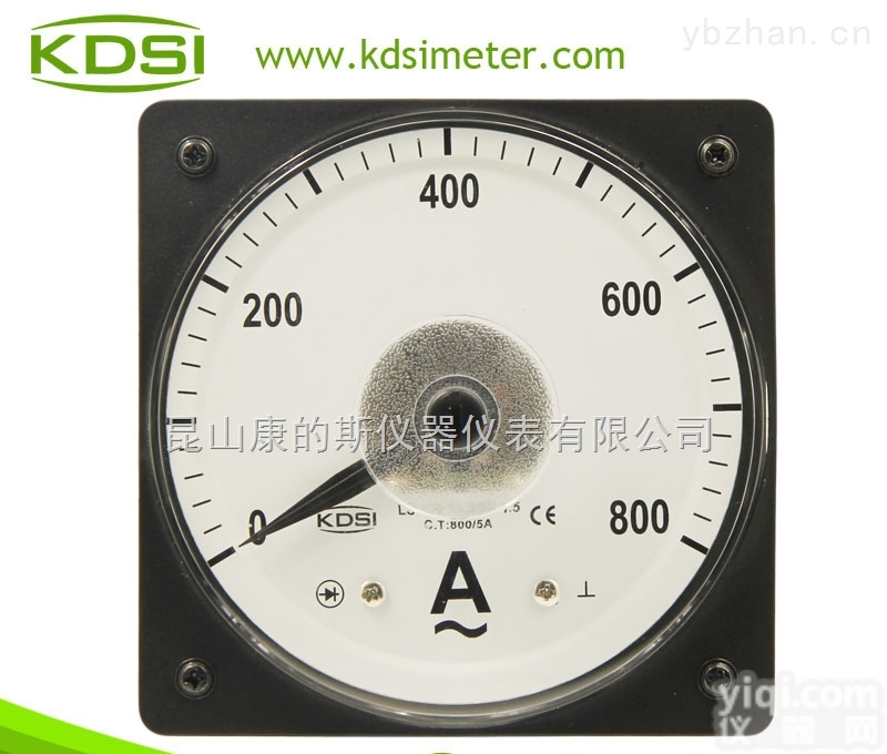 LS-<em>110</em>  指针式广<em>角度</em>交流安培表 LS-<em>110</em> AC800/5A 船用<em>电流表</em>