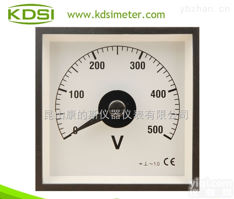 BE-96W  指针式整流型交流<em>电压表</em> BE-96W AC500V 广<em>角度</em><em>电压表</em>