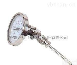 天康WSSX-411F<em>防腐型</em>双金属<em>温度计</em>WSSX-311径向型电<em>接点</em>双金属<em>温度计</em>